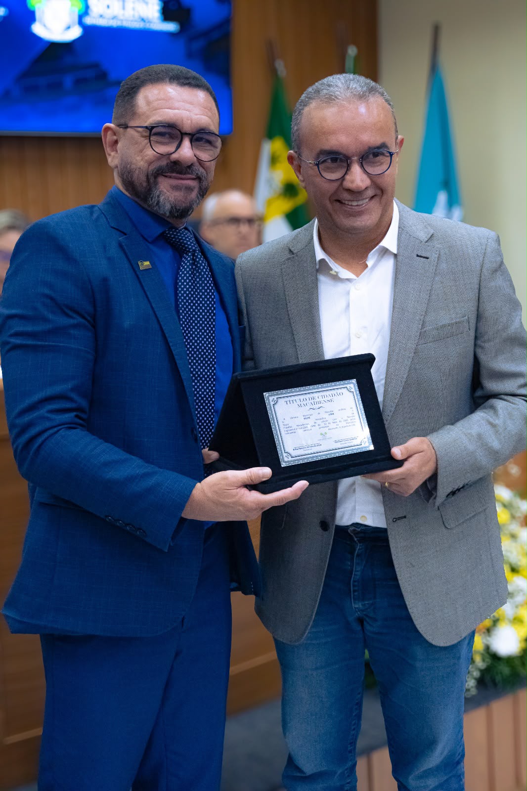 Kelps recebe título de cidadão macaibense